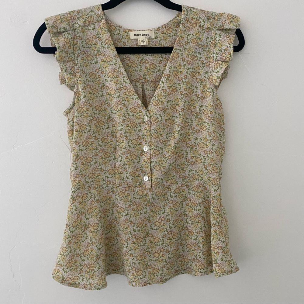 Floral Blouse Top